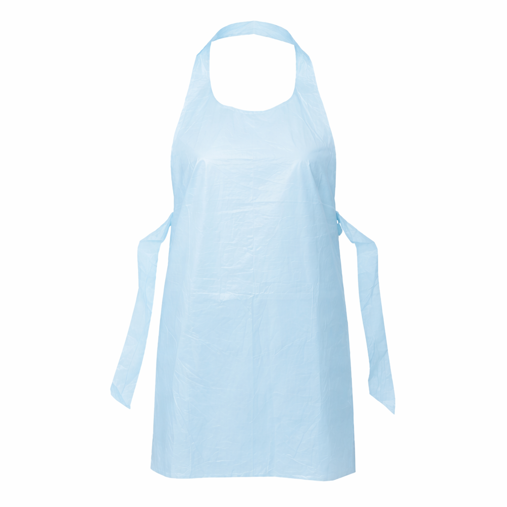 Disposable apron use